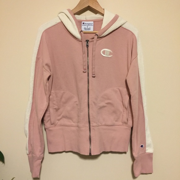 Champion Rose Gold Full-Zip Hoodie